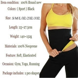 Hot Shapers Neoprene Thermal Slimming Waist Belt Shaper Sauna