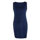 Stylish Fashion Womens Pregnants O-Neck Sleeveless Nursing Maternity