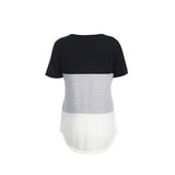 Women Maternity Breastfeeding Tee Nursing Tops